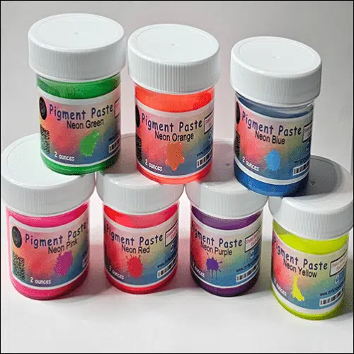 Neon Mica Powder Pigment Enhancer Bundle (6 Colors) – Sparkly