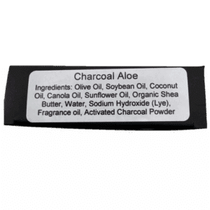 Charcoal Aloe Bar Soap