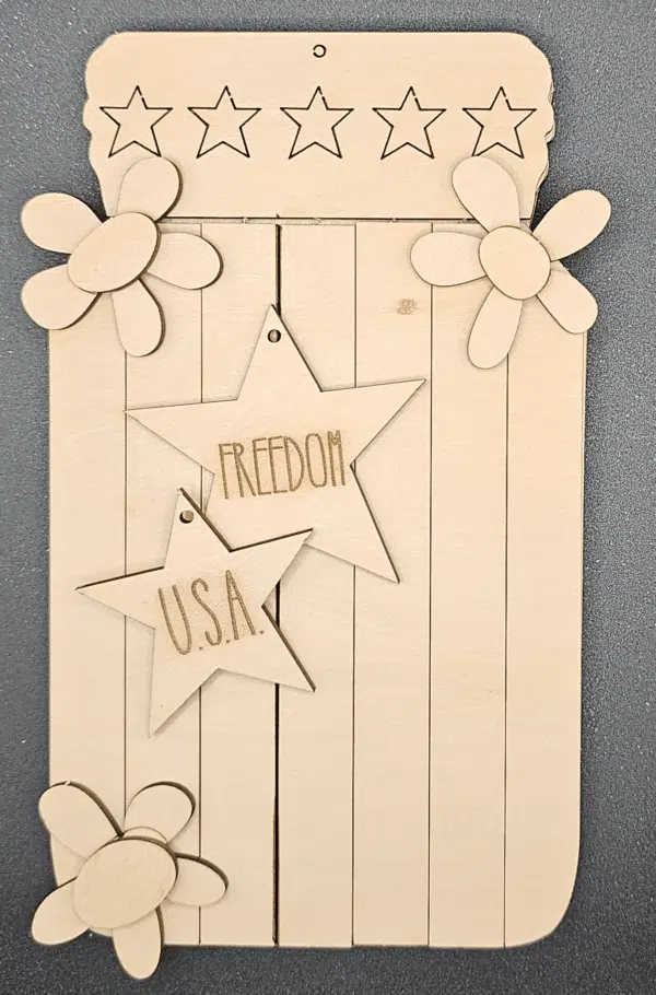 Mason Jar - Cut Out Craft - Image 3
