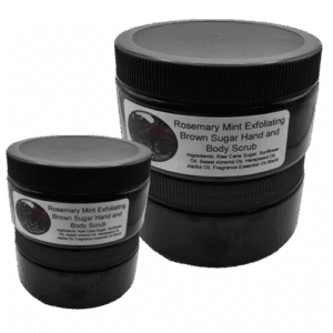 Rosemary Mint Exfoliating Brown Sugar Hand and Body Scrub