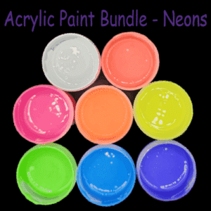 Acrylic Paint Bundle - Neons