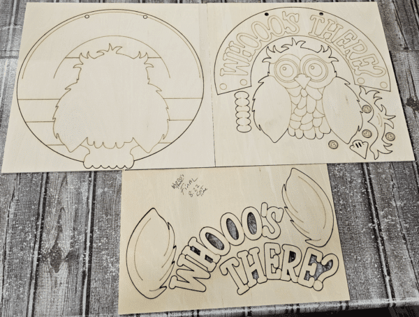 Whooo's There - Cut Out Craft - Image 3