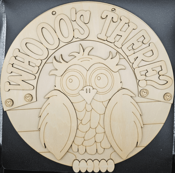 Whooo's There - Cut Out Craft - Image 2