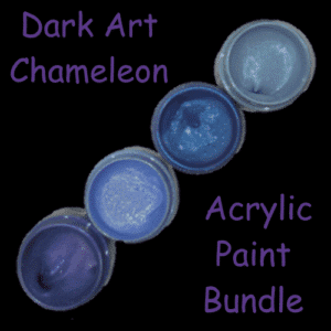 Dark Art Chameleon Acrylic Paint Bundle