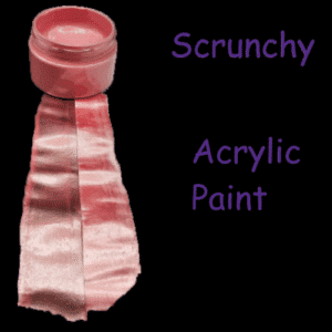 Scrunchy - Acrylic Paint