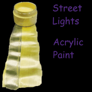 Street Lights - Acrylic Paint