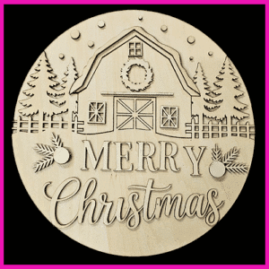 Barn Door Hanger - Cut Out Craft