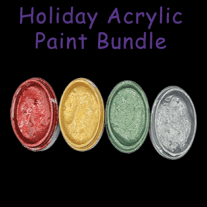 Holiday Acrylic Paint Bundle