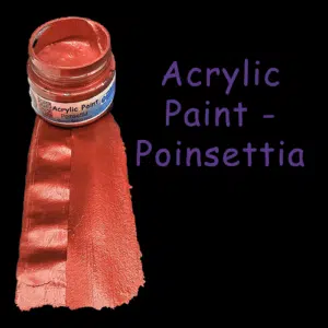 Acrylic Paint - Poinsettia