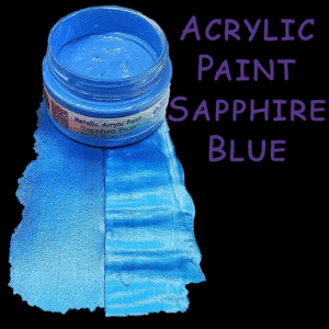 Acrylic Paint - Sapphire Blue (Fancy 5 Bundle)