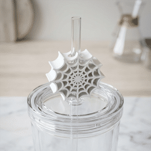 Spider Web Straw Topper