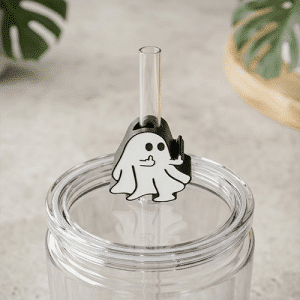 Ghost Straw Topper