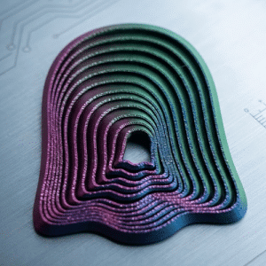 Purple Chameleon Ghost Fidget